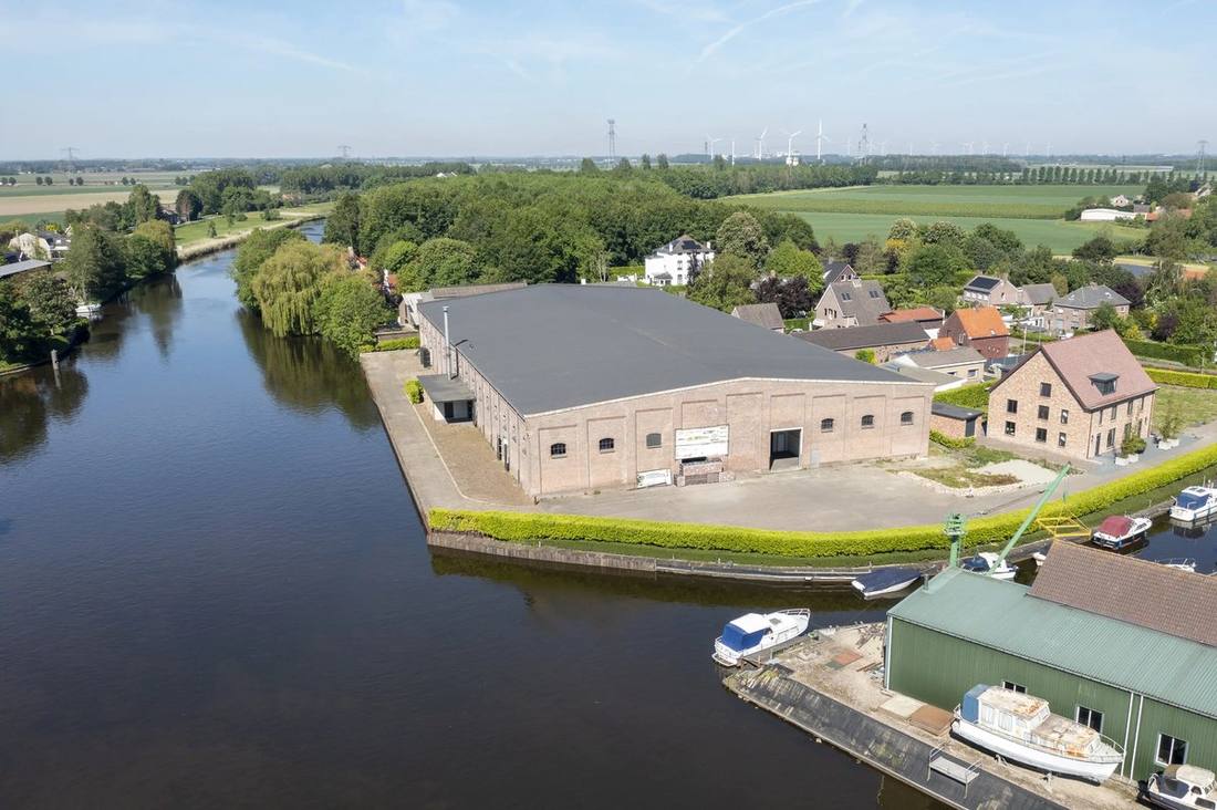 Het entrepot in de huidige staat
